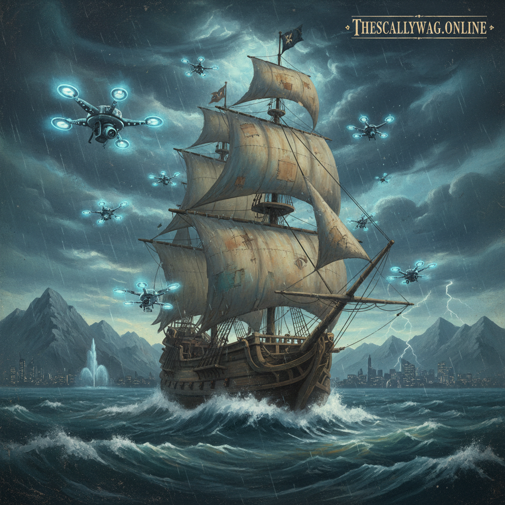 Mechanical Gulls of Death Cast Shadows Over the Mountain Parley