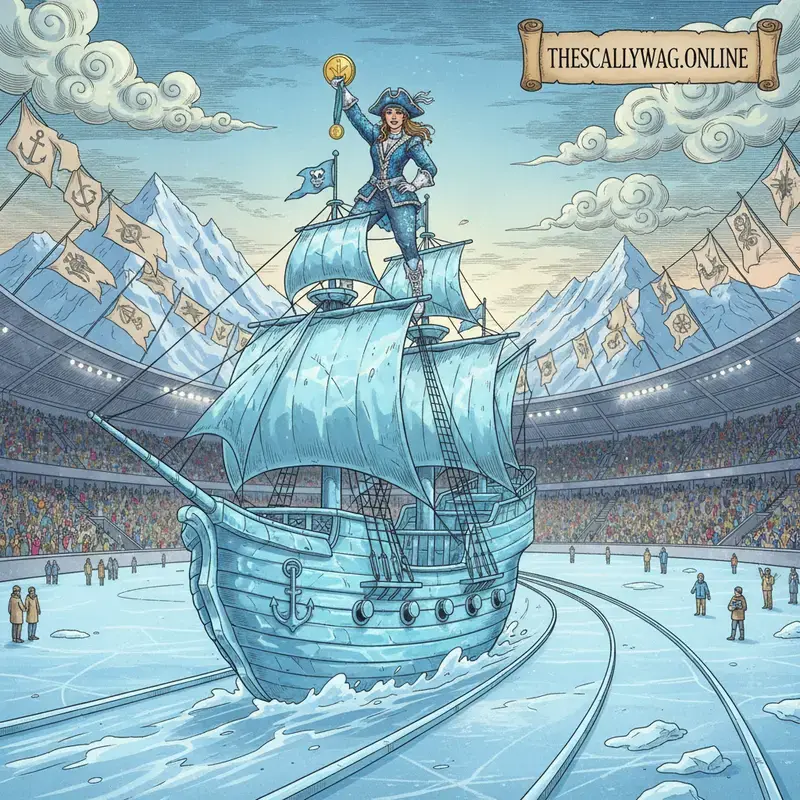 Alysa Liu Conquers the Frozen Plank and Claims the Golden Treasure for the Yankee Fleet