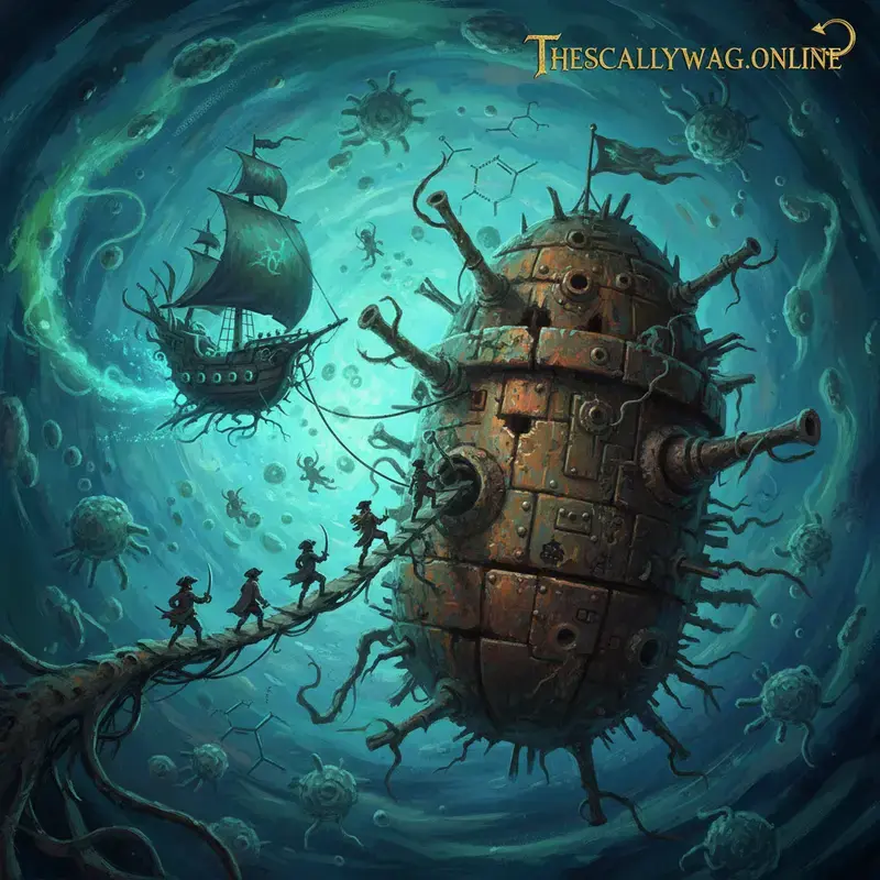 A Microscopic Mutiny: the Viral Lever That Cracks the Great Rot