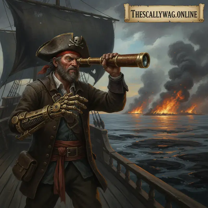 The Blackened Depots and the Ominous Cry of the Poisoned Deep