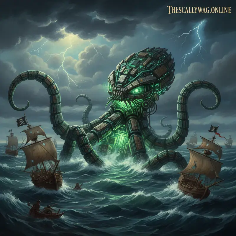 The Green Kraken Unleashes Its Ghost Fleet Upon the Unsuspecting Digital Tides