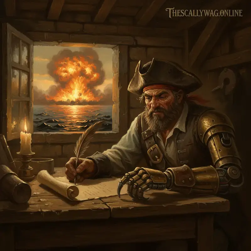 The Orange Privateer and the Black Gold Gambit: a Treacherous Strike Upon the Persian Shore