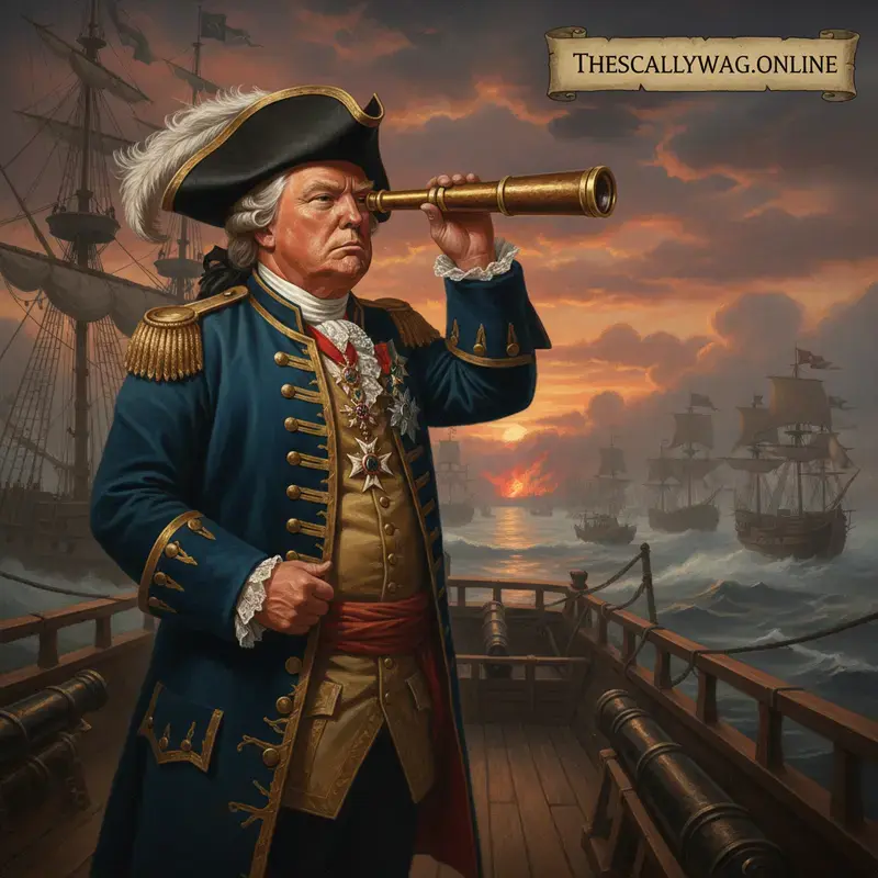 The Gilded Commodore Commands the Persian Gates: Forty-eight Bells To Avert an Infernal Broil