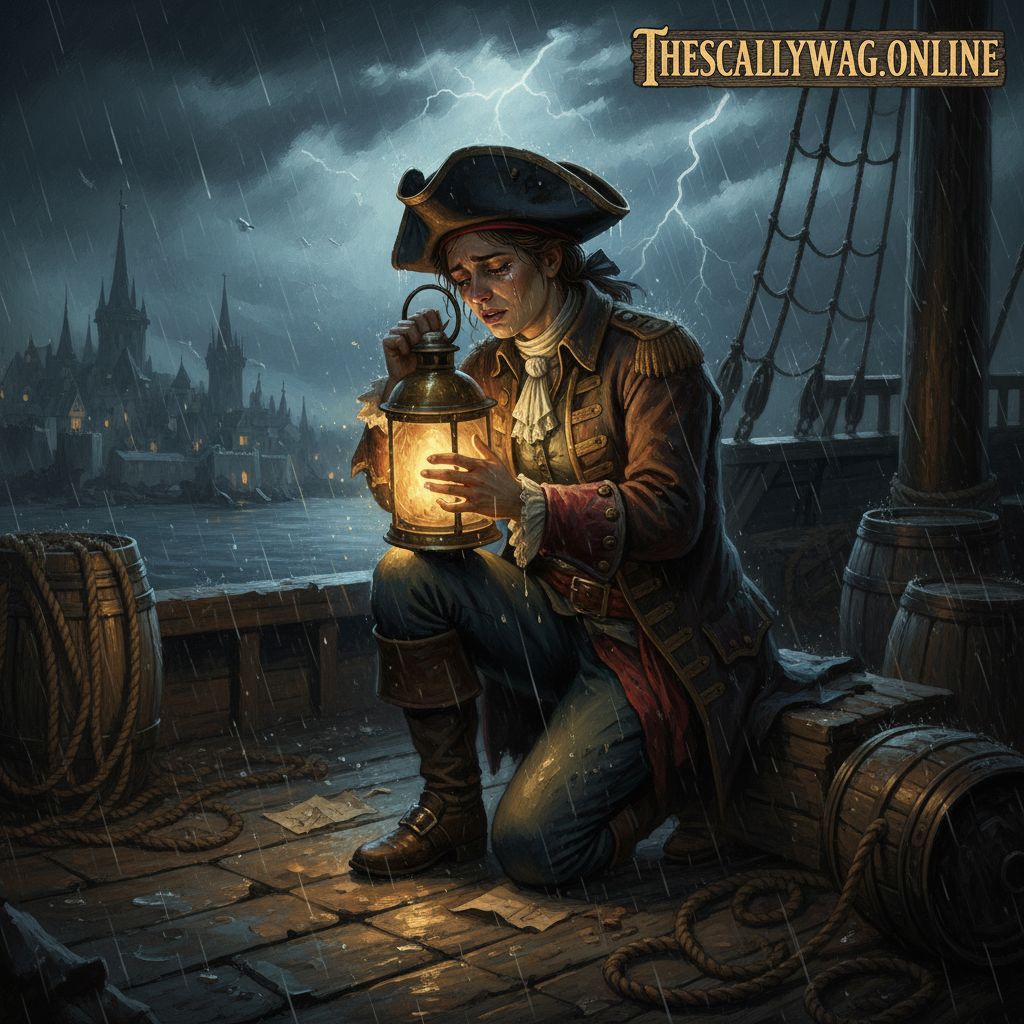 A Tempest of Tears As the Queen of the Skid Row Docks Crosses the Final Horizon