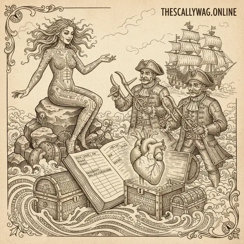 The Digital Siren of the Deep: How Automaton Accountants Are Plundering the Human Heart