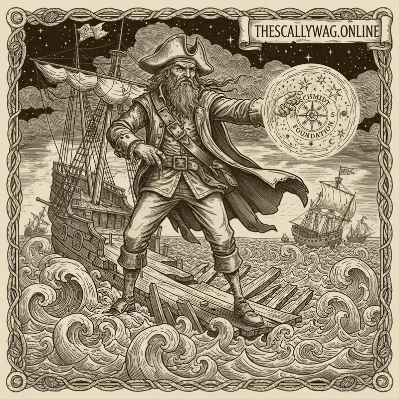 The Great Unmooring: Captain Iron Ink on the Sinking Hegemon and the Schmidt Foundation’s New Compass