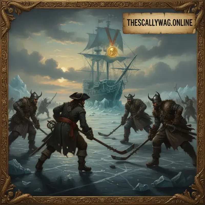 The Great Ice Duel: Stars, Stripes, and Maple Leaves Clash for the Frozen Bounty