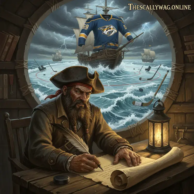 The Gilded Cutlass of the Frozen South: Roman Josi Rules While Neutral Skirmishes Vanish