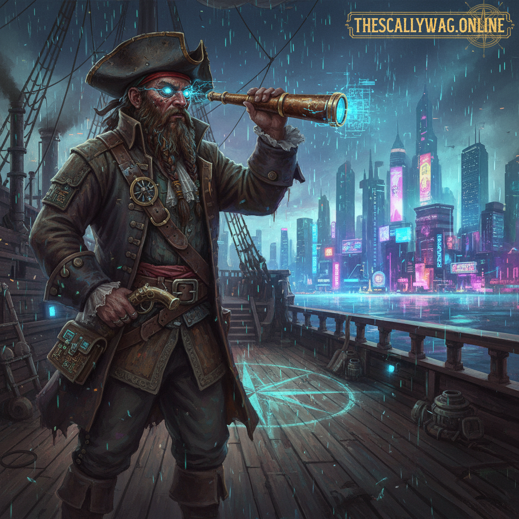 The Digital Ghost Tides: Captain Iron Ink Deciphers the Prophecies of Master Joosten