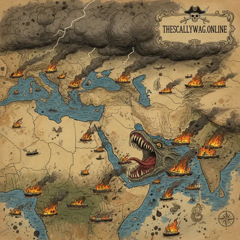 The Black Gold Bleeds and the Trade Winds Howl: the Perpetual Storm of the Persian Gauntlet